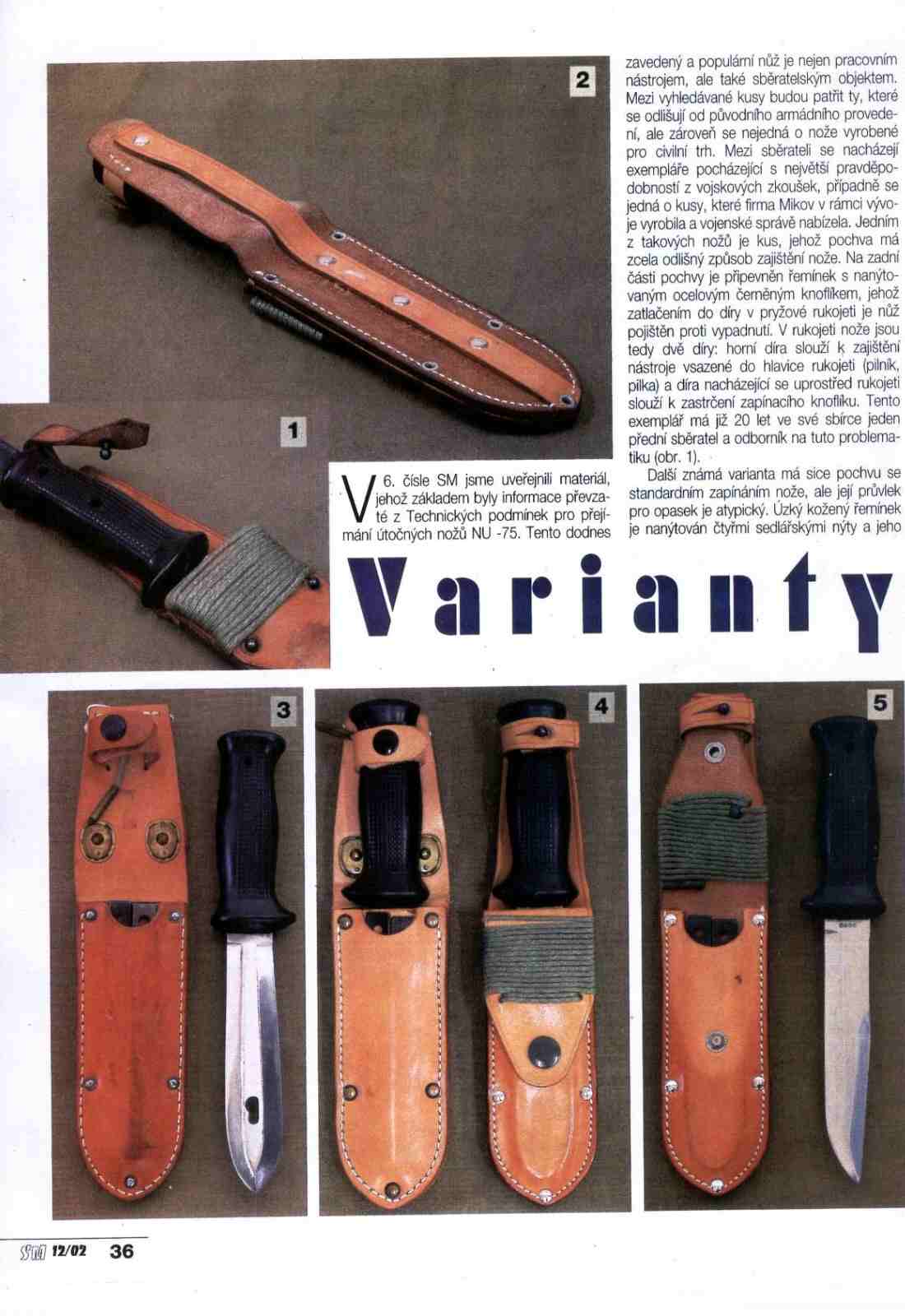 Střelecký magazín – 12. číslo 2002 – foto 1