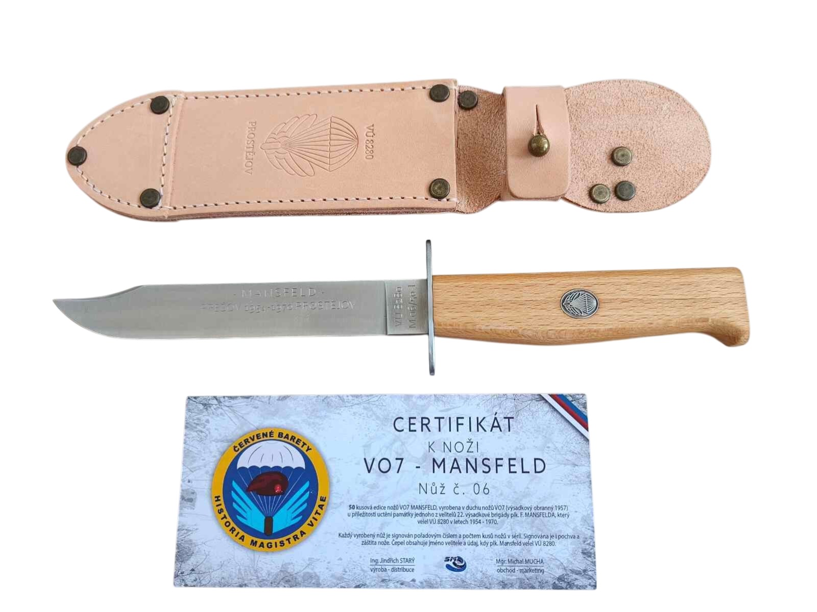 VO7 – Pamětní nože Červených baretů
